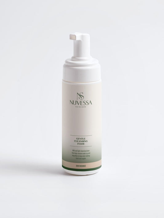 Gentle Cleansing Foam for Daily Face Wash | Luxurious & Minimalist Formula - Skin Care | Nuvessa Skincare