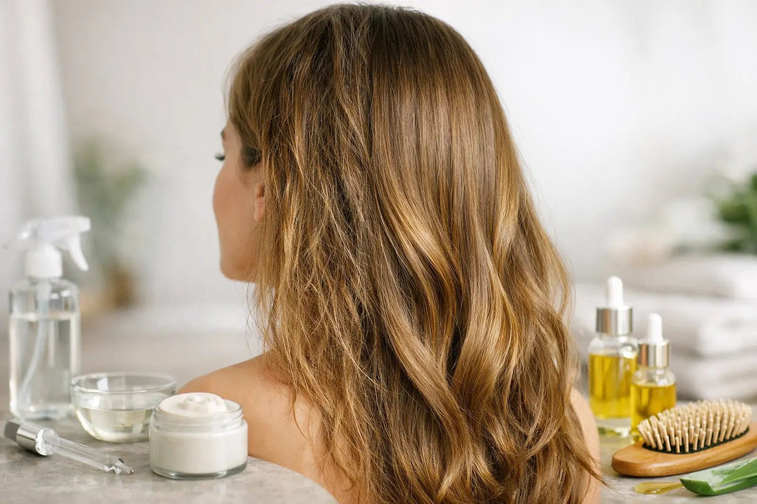How to Hydrate Dry Hair Without Weighing It Down - Nuvessa Skincare