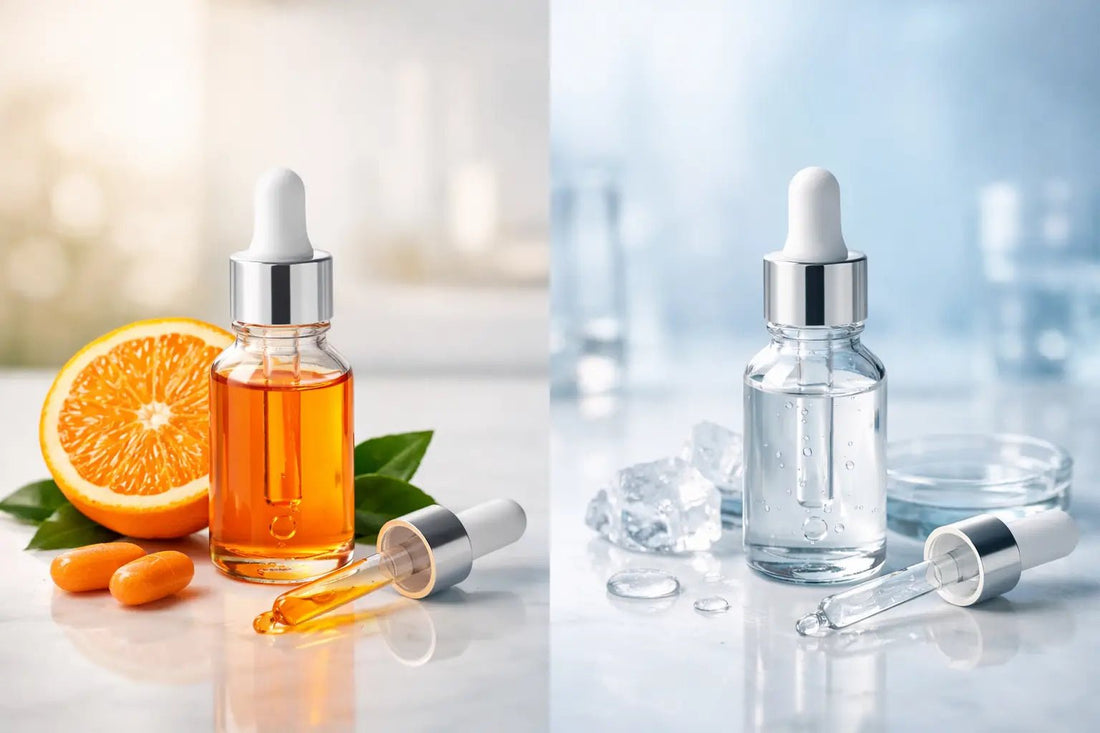 Vitamin C or Hyaluronic Acid? - Nuvessa Skincare