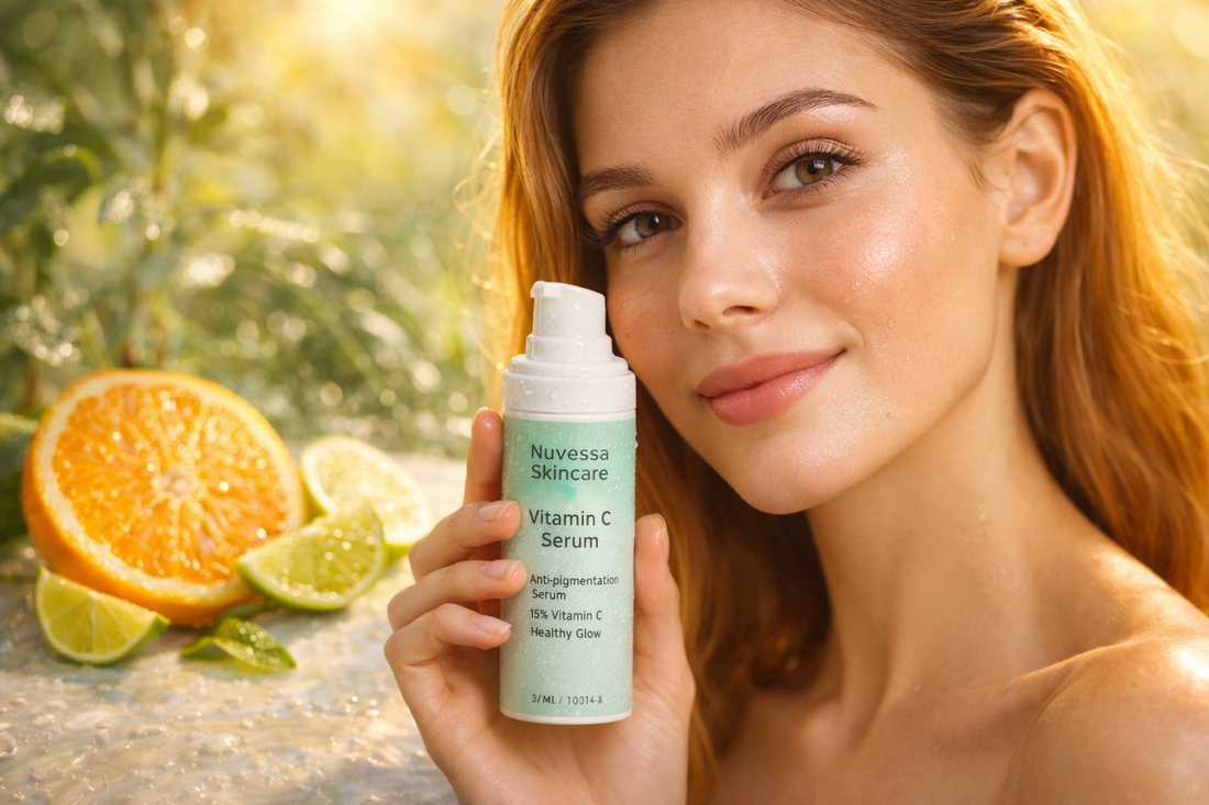 Best Vitamin C Serum for Glowing Skin in 2026 (UK Guide) - Nuvessa Skincare