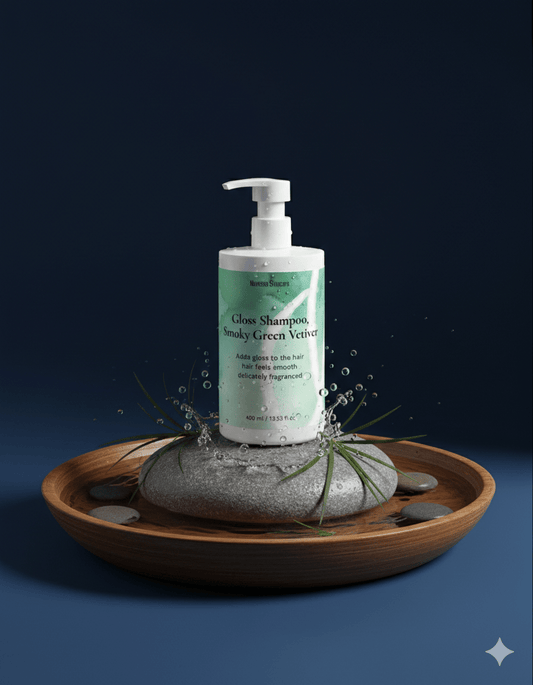 Gloss Shampoo – Smoky Green Vetiver video. - Nuvessa Skincare