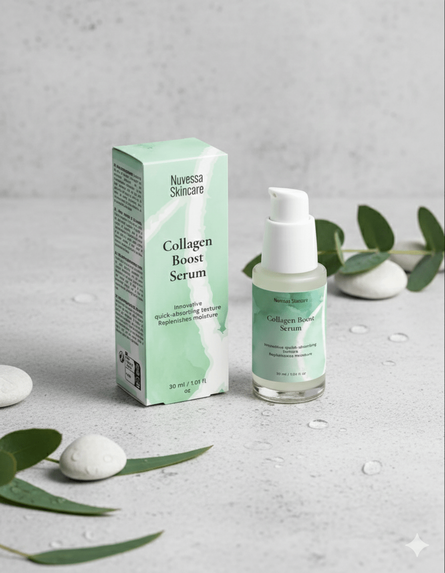 Why a Collagen Boost Serum is the Secret to Youthful, Glowing Skin - Nuvessa Skincare
