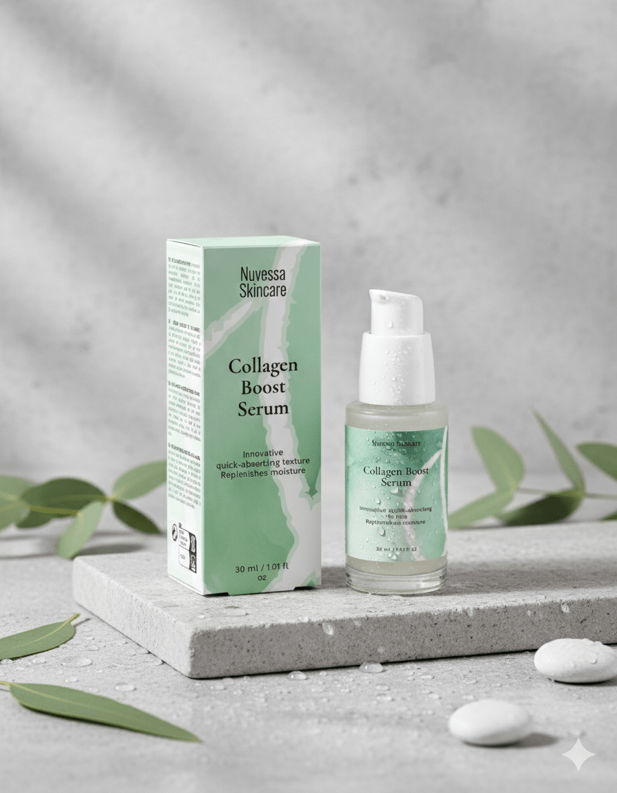 Why a Collagen Boost Serum is the Secret to Youthful, Glowing Skin - Nuvessa Skincare