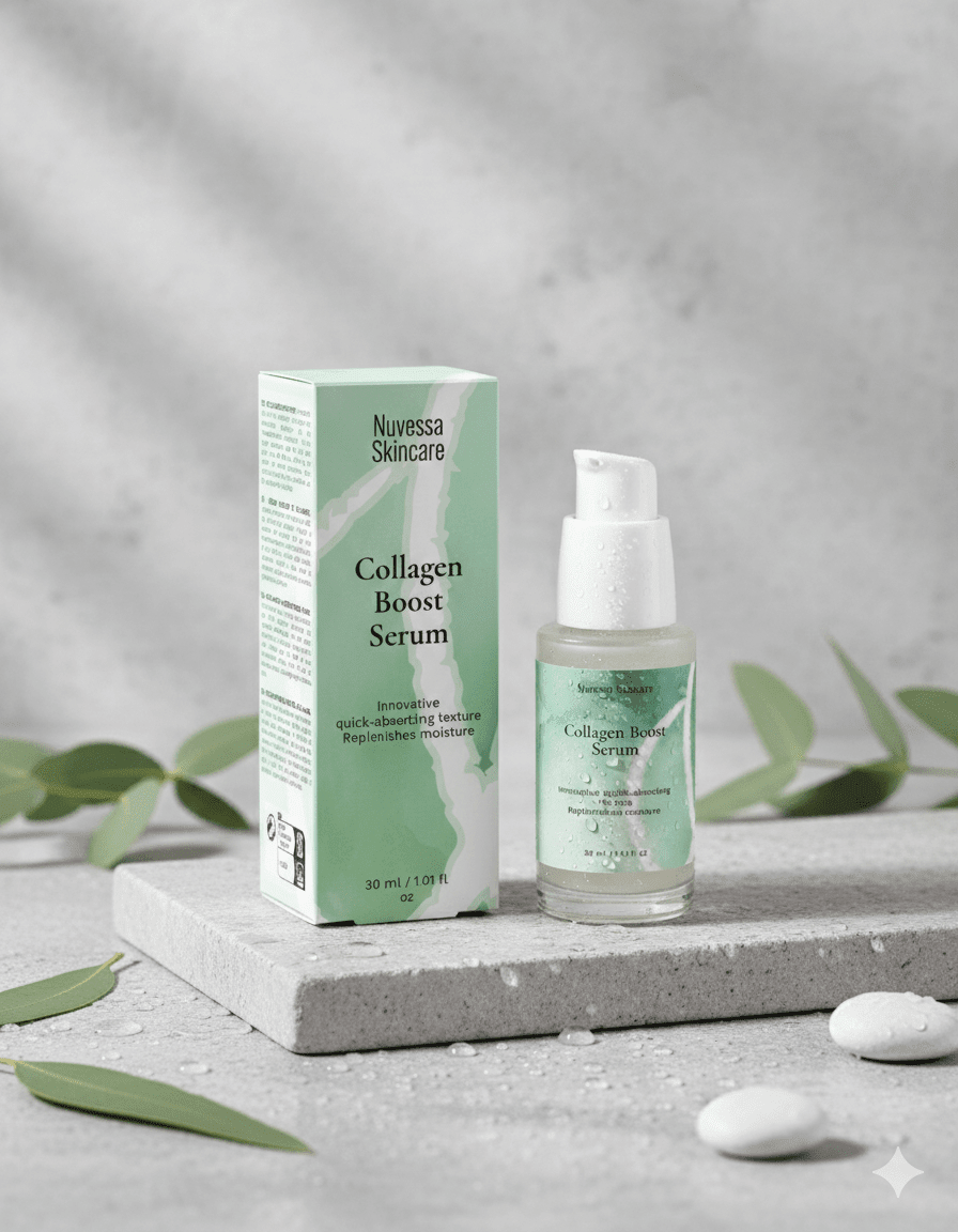 Why a Collagen Boost Serum is the Secret to Youthful, Glowing Skin - Nuvessa Skincare