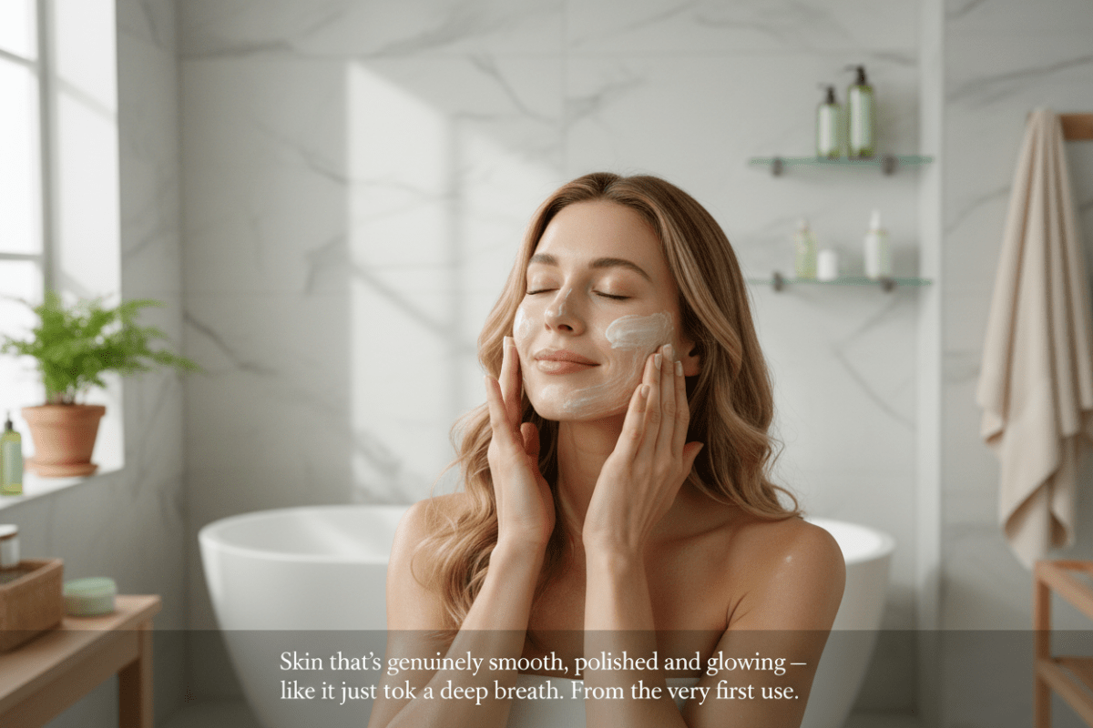 Icelandic Volcano Scrub – Deeply Cleanses & Renews Skin in Just 1 Use - | Nuvessa Skincare