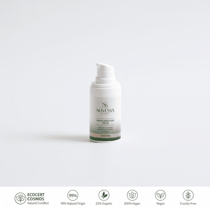 Moisturising Day Cream for Normal to Dry Skin – All-Day Hydration with Hyaluronic Acid - Calming Cream > Day Cream > Skin Cream > Moisturiser > Moisturising Lotion > Face Cream | Nuvessa Skincare
