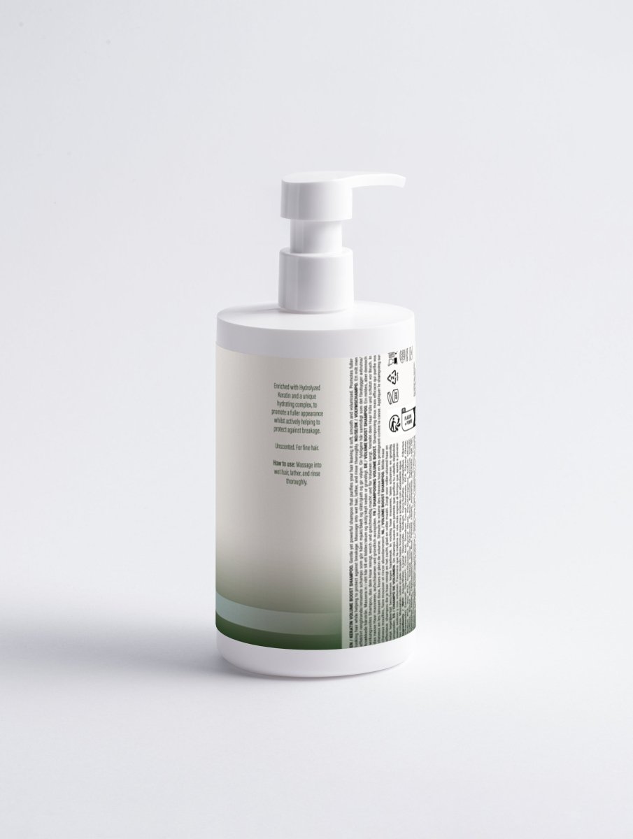 Keratin Volume Boost Shampoo for Fine Hair - Hair Care | Nuvessa Skincare