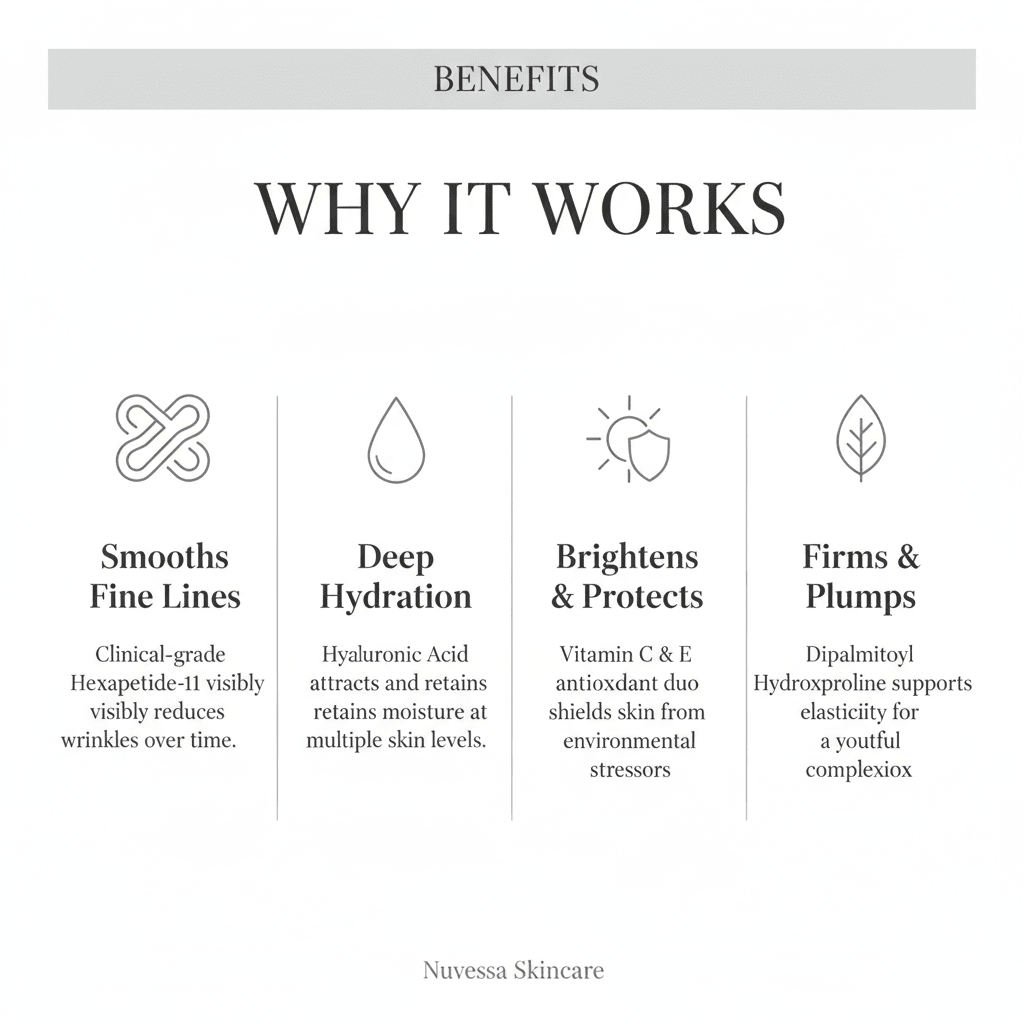 Peptide Ageless AM/PM Cream - | Nuvessa Skincare