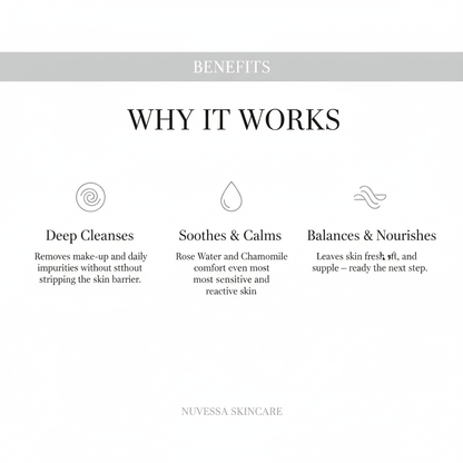 Gentle Cleansing Foam for Daily Use – Clean Skin Without Dryness or Tightness - Skin Care | Nuvessa Skincare