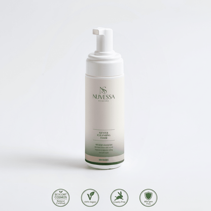 Gentle Cleansing Foam for Daily Use – Clean Skin Without Dryness or Tightness - Skin Care | Nuvessa Skincare
