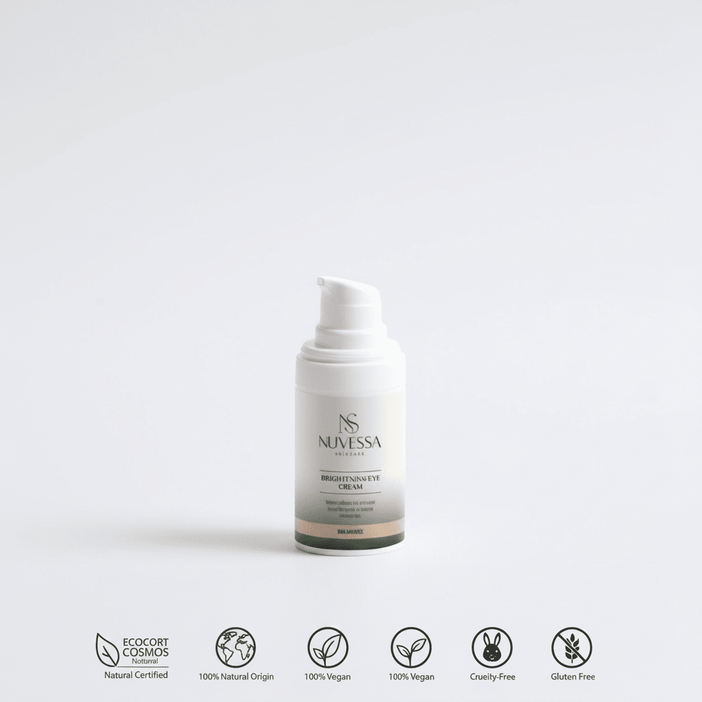 Eye Cream That Reduces Dark Circles & Puffiness in 7 Days | Hyaluronic Acid - Eye Cream | Nuvessa Skincare