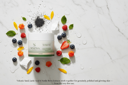 Icelandic Volcano Scrub – Deeply Cleanses & Renews Skin in Just 1 Use - | Nuvessa Skincare