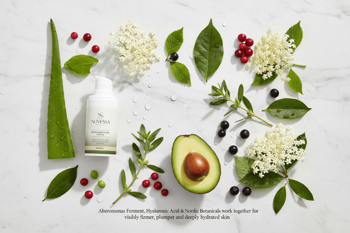 Anti-Age Day Cream for Mature Skin – Visibly Firmer & Plumper Skin in 4 Weeks - Anti-Aging Skin Care Kits | Nuvessa Skincare