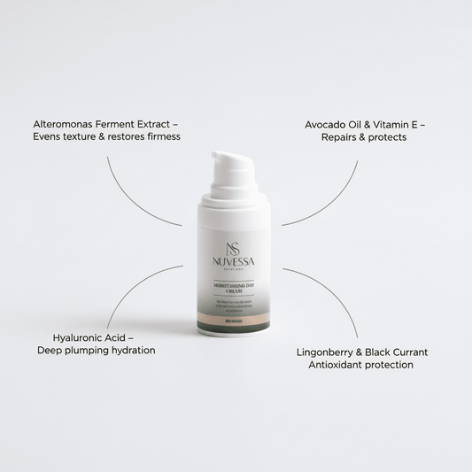 Anti-Age Day Cream for Mature Skin – Visibly Firmer & Plumper Skin in 4 Weeks - Anti-Aging Skin Care Kits | Nuvessa Skincare
