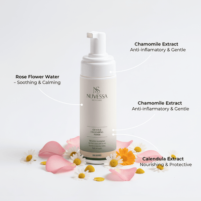 Gentle Cleansing Foam for Daily Use – Clean Skin Without Dryness or Tightness - Skin Care | Nuvessa Skincare