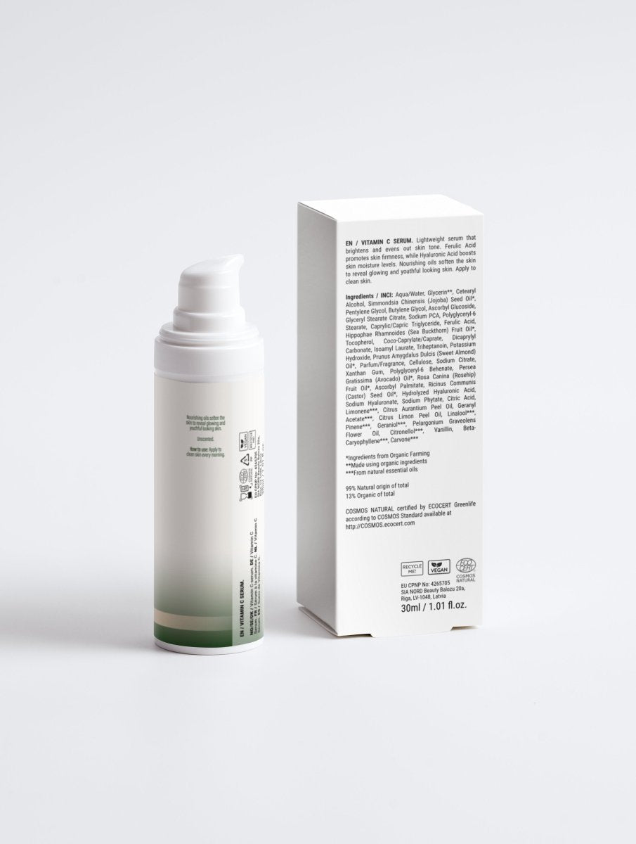 Vitamin C Serum for Dark Spots & Glowing Skin (2% Vitamin C) - Skin Care | Nuvessa Skincare