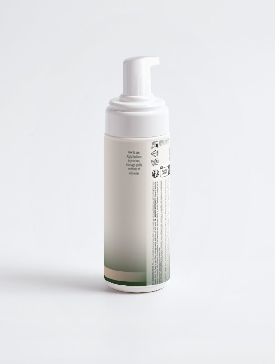 Gentle Cleansing Foam for Daily Face Wash | Luxurious & Minimalist Formula - Skin Care | Nuvessa Skincare