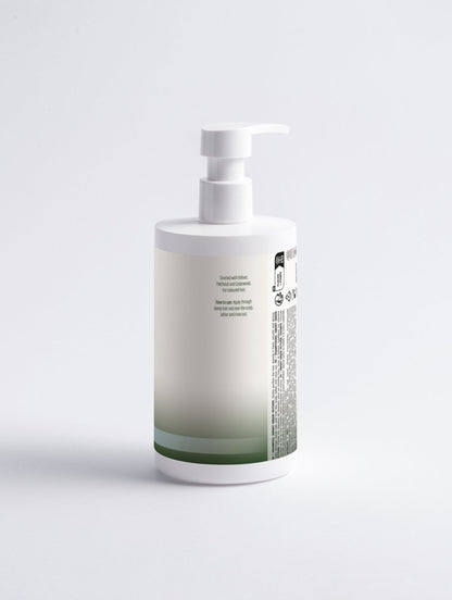 Smoky Green Vetiver Gloss Shampoo for Coloured Hair | Brilliant Shine & Smooth Texture - Hair Care | Nuvessa Skincare
