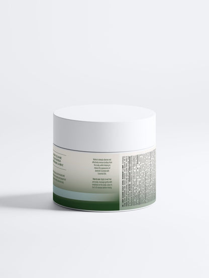 Scalp Scrub for Dandruff & Hair Growth | Rosemary Mint - Hair Care | Nuvessa Skincare