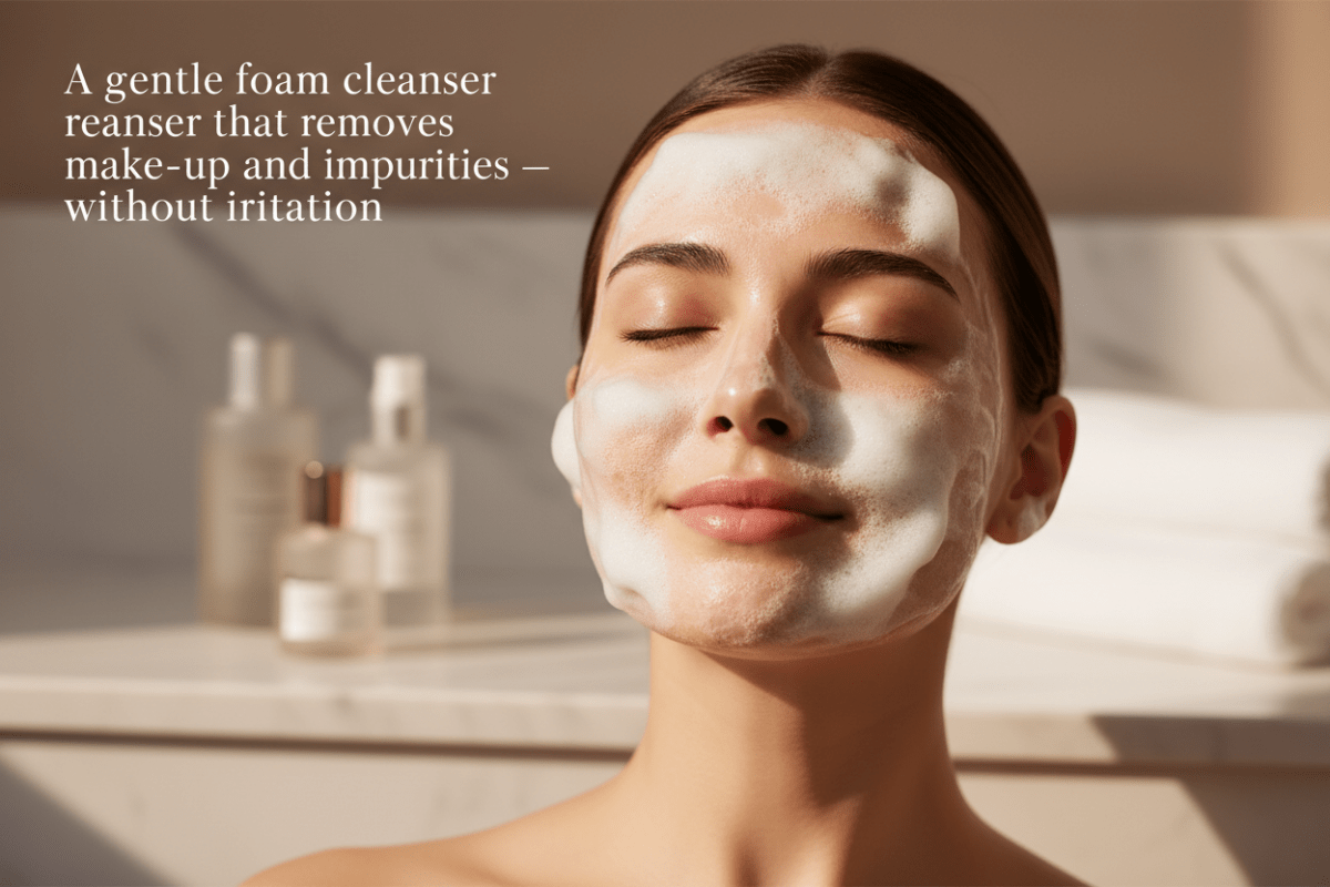 Gentle Cleansing Foam for Daily Use – Clean Skin Without Dryness or Tightness - Skin Care | Nuvessa Skincare
