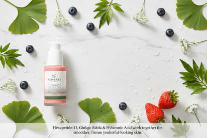 Peptide Serum That Smooths Wrinkles in 14 Days – Botox Effect at Home - | Nuvessa Skincare