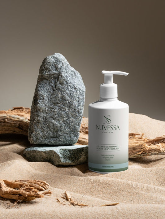 Colour Care Shampoo for Coloured Hair | Peachy Grapefruit Zest & Gentle Protection - Hair Care | Nuvessa Skincare