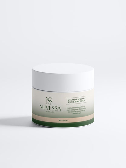 Icelandic Volcano Face & Body Scrub - | Nuvessa Skincare