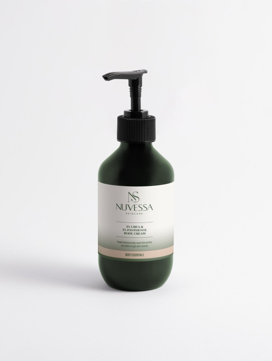 5%UREA & 2%PANTHENOL BODY CREAM - | Nuvessa Skincare