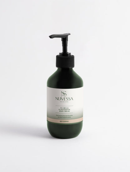 5%UREA & 2%PANTHENOL BODY CREAM - | Nuvessa Skincare