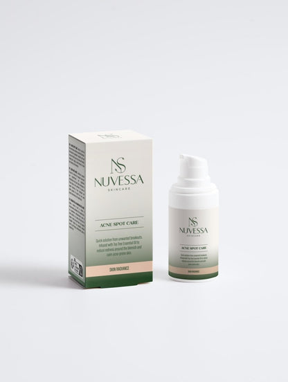 Acne Spot Care with 2% Salicylic Acid & Tea Tree Oil - Skin Care | Nuvessa Skincare