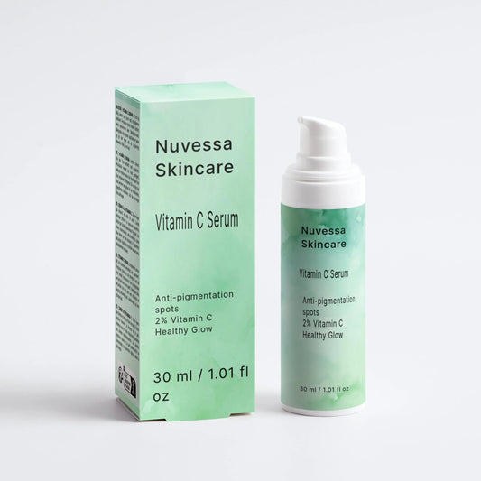 Vitamin C Brightening Serum – Hydrating & Anti-Aging Skincare Nuvessa Skincare
