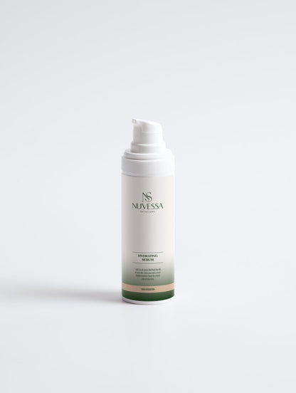 Hydrating Serum for All Skin Types | Lightweight Moisture Boost with Hyaluronic Acid - Skin Care | Nuvessa Skincare