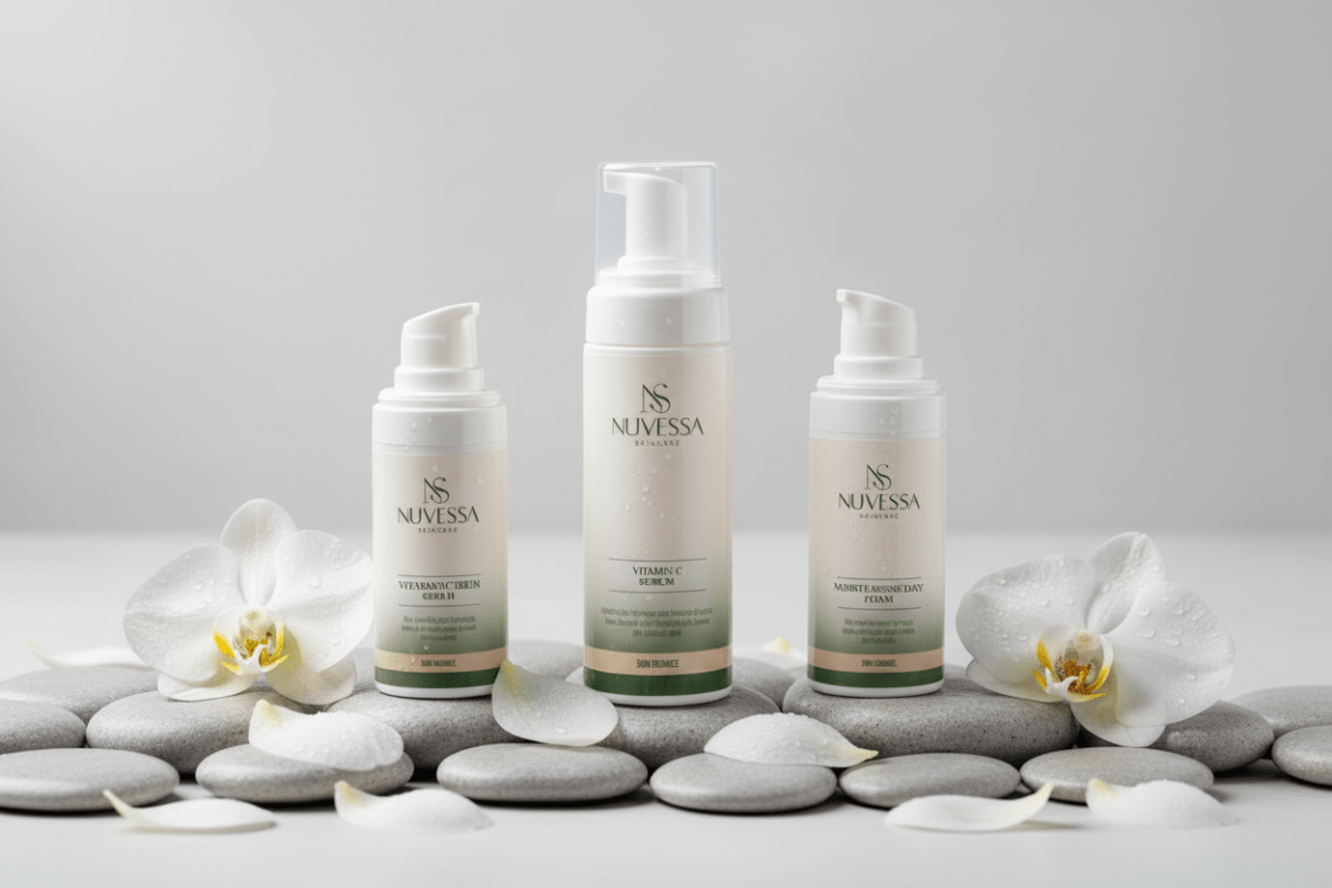 Vitamin C Radiance Set – Even Skin Tone & Visible Glow in 14 Days - Skin Care | Nuvessa Skincare
