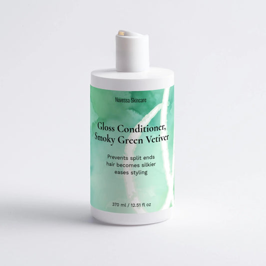 Gloss Conditioner, Smoky Green Vetiver Nuvessa Skincare