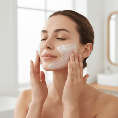 Moisturising Day Cream Close-up | Hyaluronic Acid Formula | Nuvessa