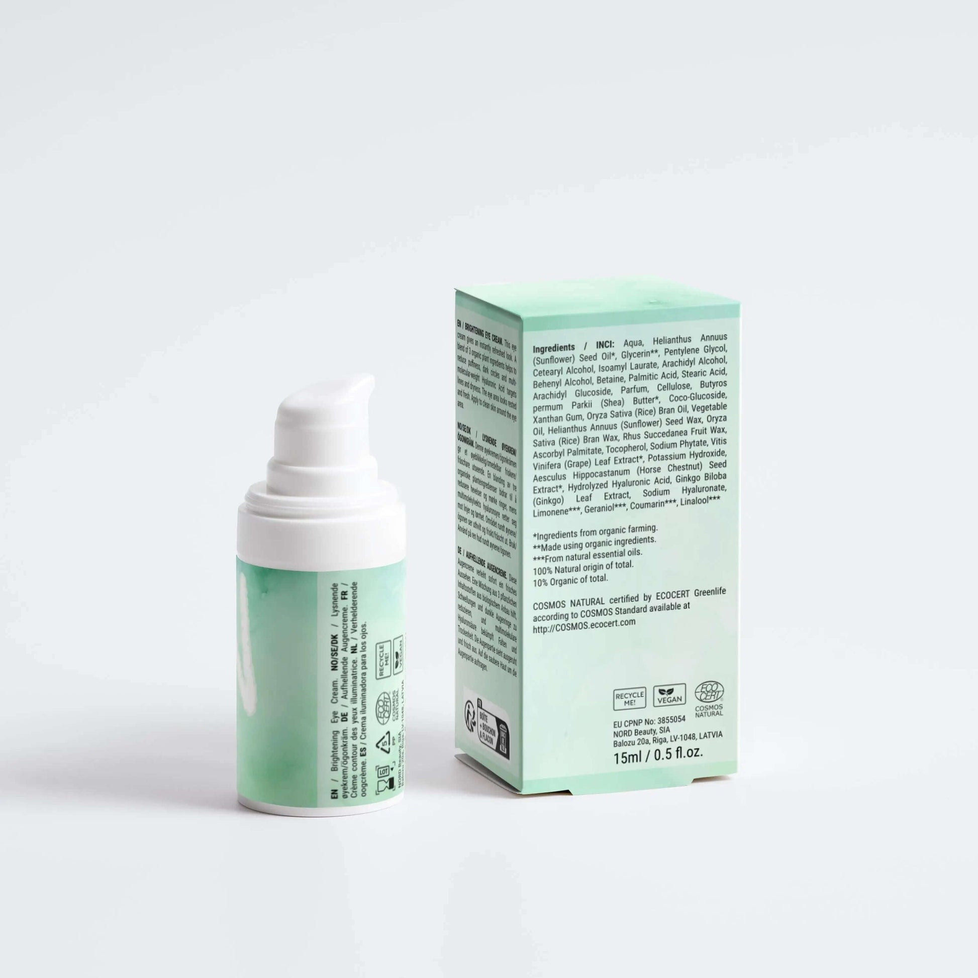 Brightening Eye Cream Nuvessa Skincare