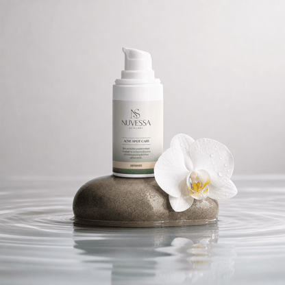 Acne Spot Treatment That Clears Blemishes Overnight | 2% Salicylic Acid & Tea Tree - Skin Care | Nuvessa Skincare