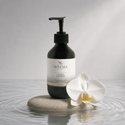Body Cream for Dry Skin – 24H Deep Hydration with 5% Urea & Panthenol - | Nuvessa Skincare
