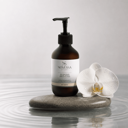 Body Serum for Deep Hydration – Silky Soft Skin in 7 Days | Fast - Absorbing Formula - Skin Care | Nuvessa Skincare