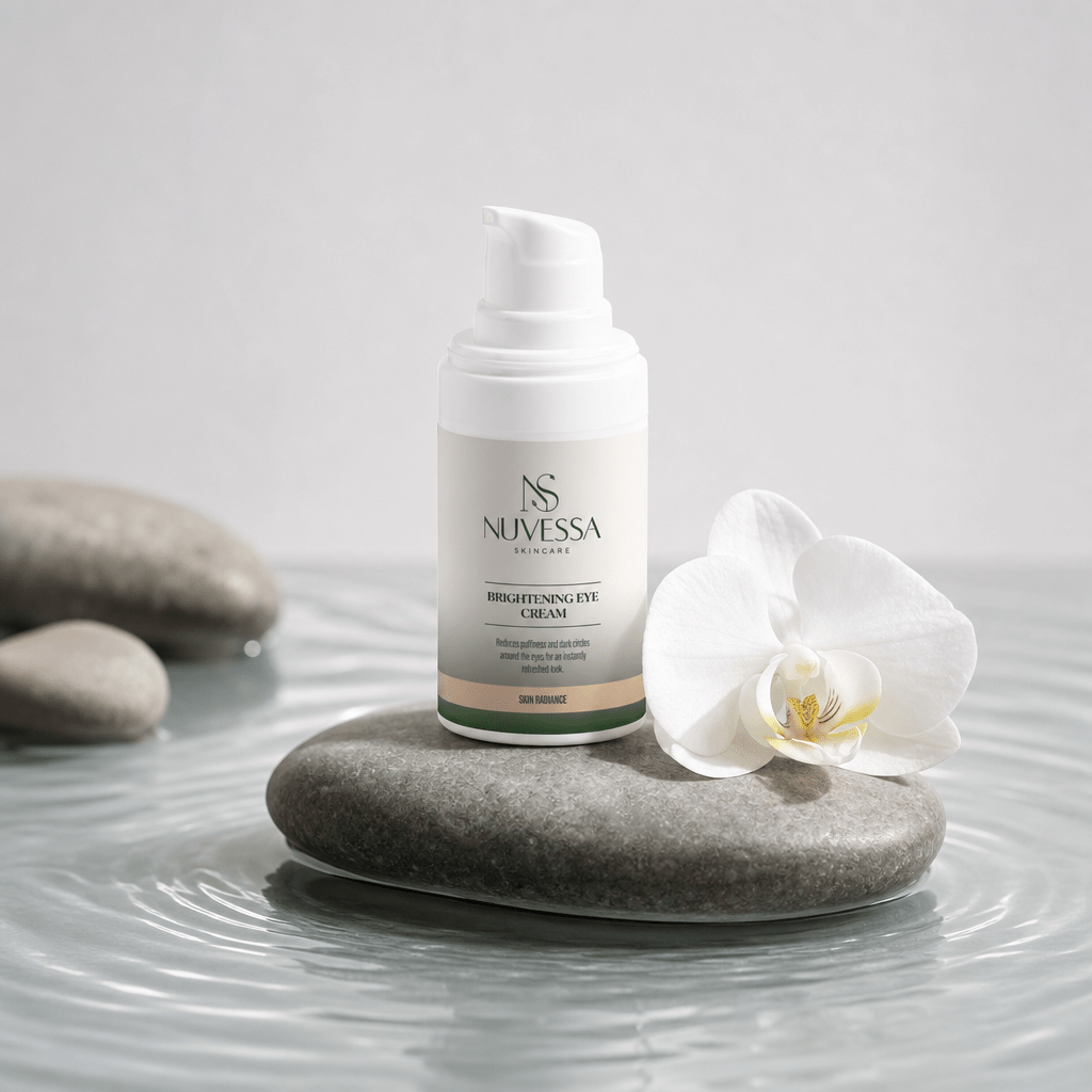 Eye Cream That Reduces Dark Circles & Puffiness in 7 Days | Hyaluronic Acid - Eye Cream | Nuvessa Skincare
