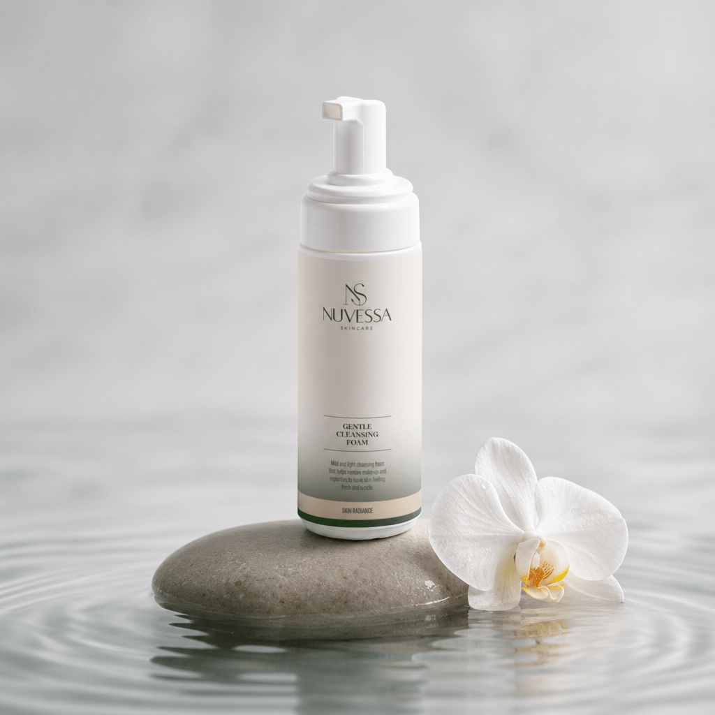Gentle Cleansing Foam for Daily Use – Clean Skin Without Dryness or Tightness - Skin Care | Nuvessa Skincare