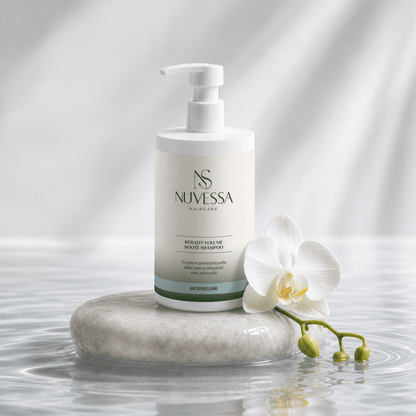 Keratin Shampoo for Fine Hair – Visible Volume & Strength from the 1st Wash - Hair Care | Nuvessa Skincare