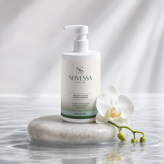 Keratin Shampoo for Fine Hair – Visible Volume & Strength from the 1st Wash