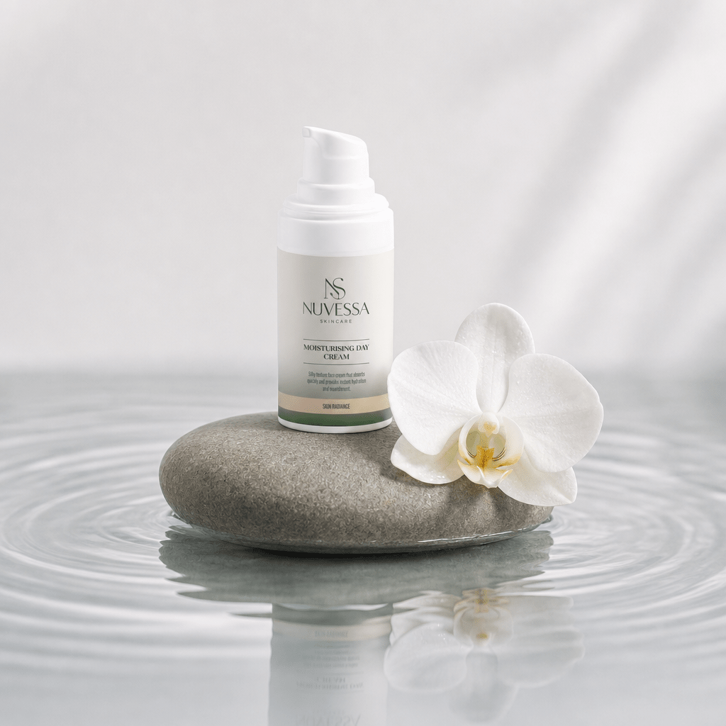 Moisturising Day Cream for Normal to Dry Skin – All - Day Hydration with Hyaluronic Acid - Calming Cream > Day Cream > Skin Cream > Moisturiser > Moisturising Lotion > Face Cream | Nuvessa Skincare