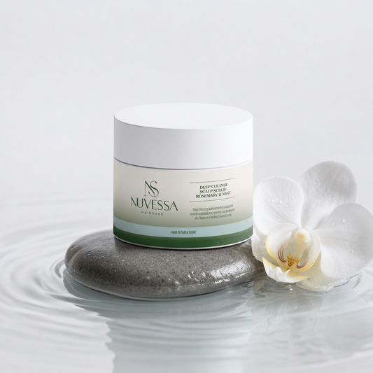 Scalp Scrub That Stops Dandruff & Stimulates Hair Growth | Rosemary & Mint