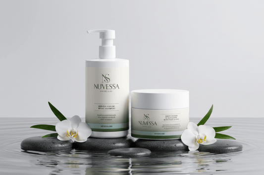 Hair Repair & Shine Set – Healthier, Shinier Hair in 14 Days | Save 20% - Hair Care | Nuvessa Skincare