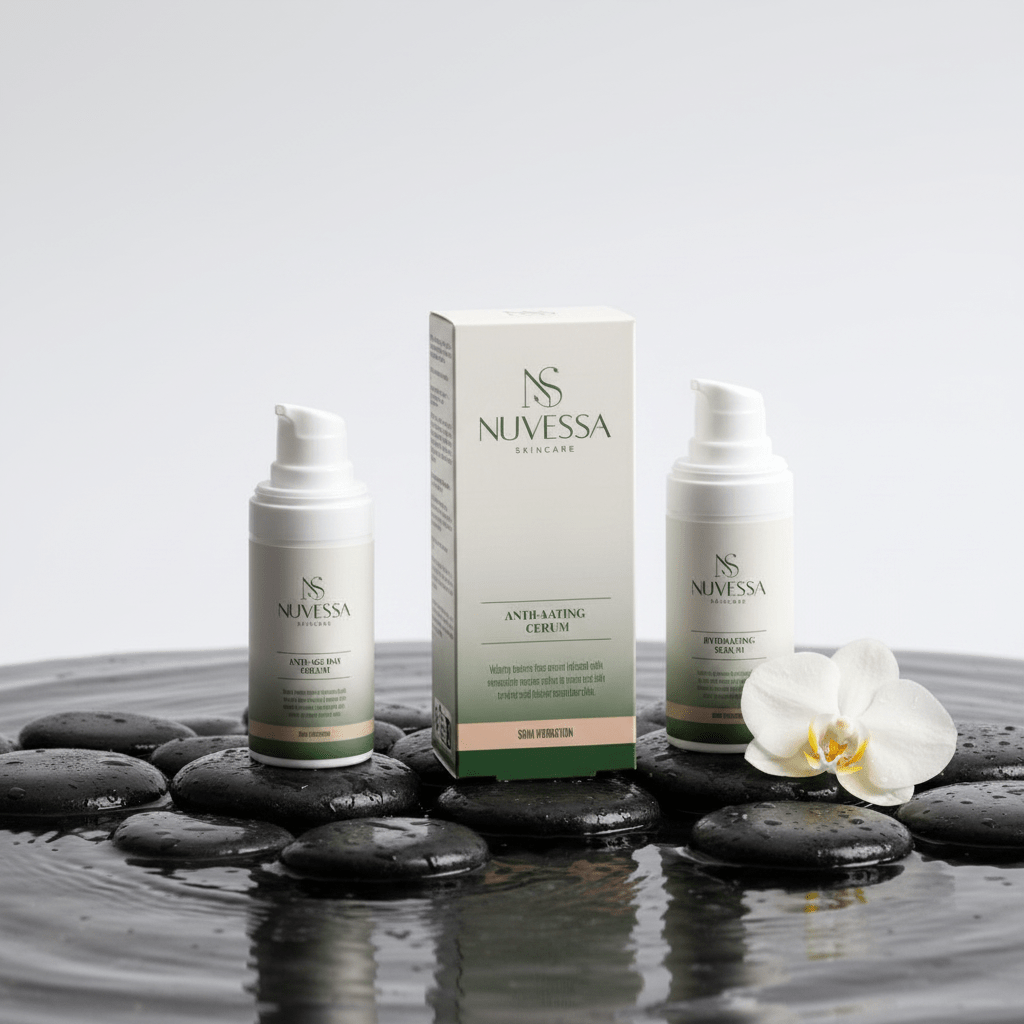 Hydration & Balance Skincare Set – Balanced, Glowing Skin in 7 Days | Save 20% - Face serum | Nuvessa Skincare