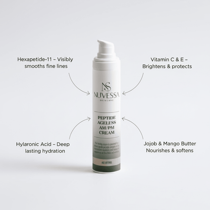 Peptide Ageless AM/PM Cream - | Nuvessa Skincare