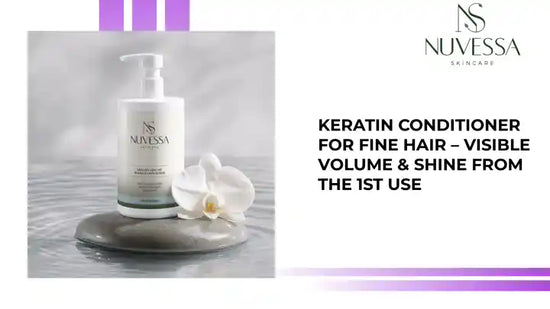 Keratin Conditioner for Fine Hair &ndash; Visible Volume &amp; Shine from the 1st Use by@Outfy