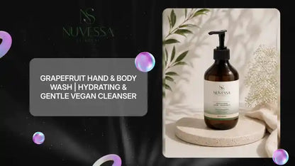 Grapefruit Hand &amp; Body Wash | Hydrating &amp; Gentle Vegan Cleanser by@Outfy
